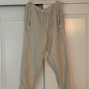 Lou & Grey Linen Joggers